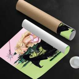 Wicked Witch, Witches, Wizard Of Oz Home Decor, Emerald City Art, Poster Art Print - thumbnail 2