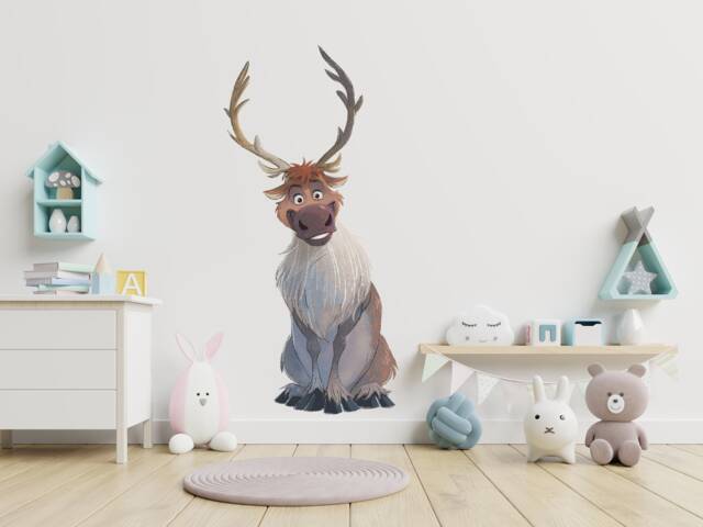 Frozen Children's Room Decorations Removable Wall Stickers Decal Popular Characters Home Decor Art - image 1