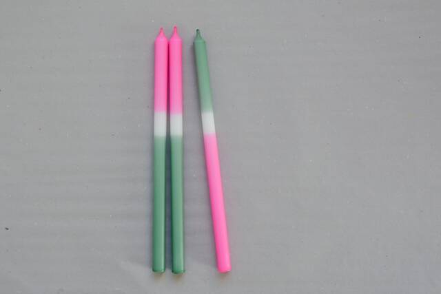 No. 21 - Set Of 3 Thin Taper Candles