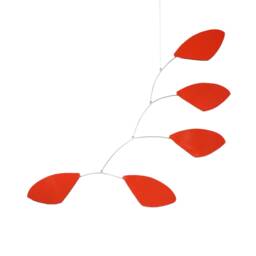 Hope Style Orange Leaves Abstract Modern Hanging Mobile Gift Free Us Shipping - thumbnail 2