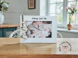 Personalised Nanny & Me Photo Frame - thumbnail 1