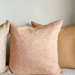 Linen Combo Pillow Set Of 4 Beige Pillow Cover - thumbnail 3