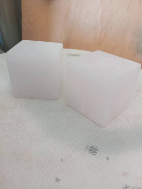 2 Rose Quartz Bases