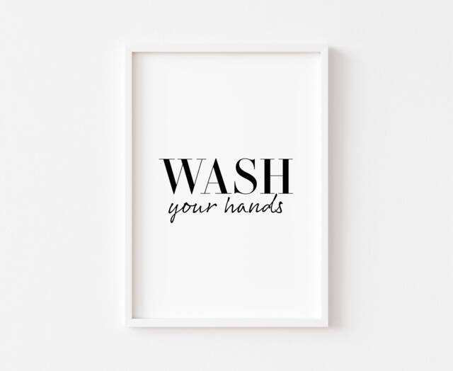 Bathroom Prints - Wall Art Print Decor Funny Home Toilet