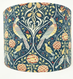 Morris & Co Lampshade Seasons By May Birds, Art Nouveau Light Shade - thumbnail 1