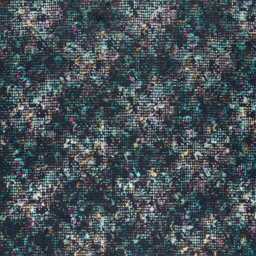 Clarke & Scintilla, Midnight, Navy, Teal Silver Luxury Cut Velvet Cushion Cover, Lumbar Throw Pillow Home Decor - thumbnail 3