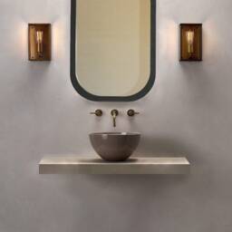 Solid Wood Mirror For Wall, Black Framed Bedroom Mirror, Art Deco Bathroom, Modern Living Room, Wooden Frame Entry - thumbnail 2