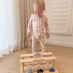 Wooden Toy Car Garage, Personalized Parking, Cars Storage, Toys For Kids, Garage Ramp, 3rd 4Th 5Th Birthday Gift Boy - thumbnail 4