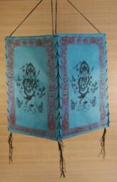 Lampshade Made Of Lokta Paper ~ Ganesha - 704 - thumbnail 2
