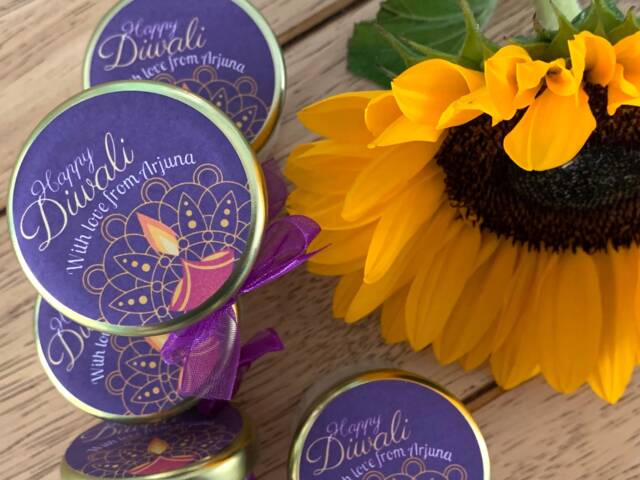 10 Diwali Candles, Mini Candle For Diwali, Gift, Favours, Family Personalised Candles, Celebration