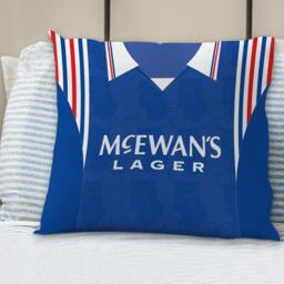Glasgow Bears - 1996 Home Shirt Classic Retro Football Cushion 45cm - thumbnail 4