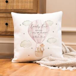 Personalised Christening Gifts - Cushion Baby Baptism - thumbnail 1