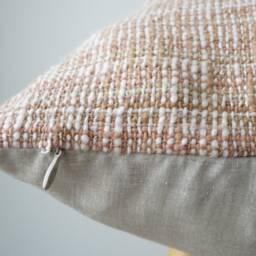 Brown Dot Block Print Mudcloth Hmong Pillow Case - thumbnail 4