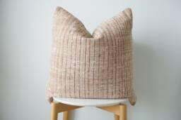 Brown Dot Block Print Mudcloth Hmong Pillow Case - thumbnail 1