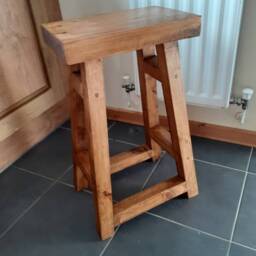 Wooden Stool/ Bench/ Bar Table - thumbnail 2