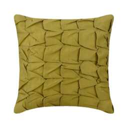 "Decorative Knots, Textured, Checkered Green Pillow Case Cover 24""x24""/26""x26" - thumbnail 1
