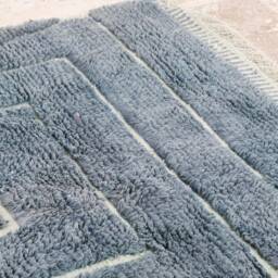 Handmade Wool Berber Rug Moroccan Style, Custom Size - thumbnail 3
