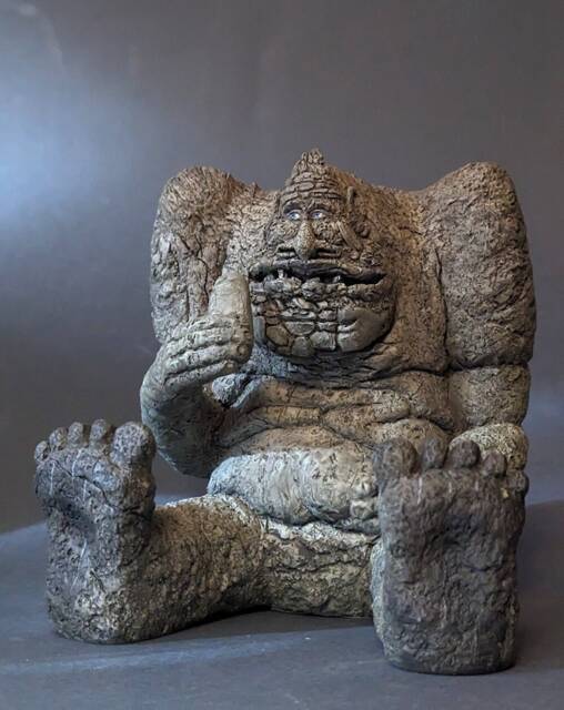 Rockbiter The Neverending Story Falkor Atreyu Sculpture Clay - image 1