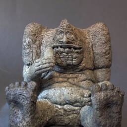 Rockbiter The Neverending Story Falkor Atreyu Sculpture Clay - thumbnail 2