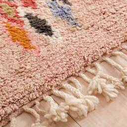 Moroccan Runner Rug 2x9 Ft, Vintage Berber Runner, Handwoven Wool Rug, Tribal Bohemian Hallway 72x283 cm - thumbnail 4