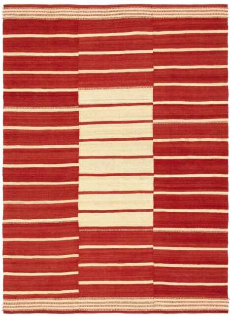 Handwoven Qashqai Kilim Rug Tribal Flat Weave Wool, Southwestern Decor - image 1