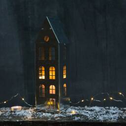 Tin House Candle Holders Amsterdam & Stockholm Lanterns, Set Of 2 - thumbnail 3