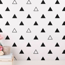 Triangle Wall Decals - Vinyl Decals, Decor, Geometric Stickers, Nursery Decor - thumbnail 3