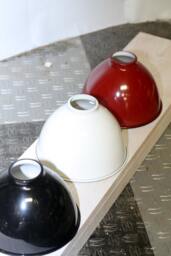 Porcelain Enamel Farmhouse Shade Pendant Light - Multiple Colors - thumbnail 4
