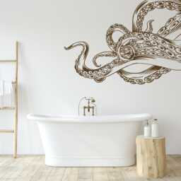Octopus Tentacles Wall Decal Removable Vinyl Art 2056 - thumbnail 2