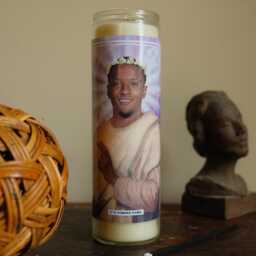 Saint England World Cup Squad Prayer Candle Scented Vegan Soy Wax, 120Hr Burn - thumbnail 2