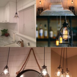 Bedside Pendant Lighting - Custom Any Length & Style Design Your Own Hanging Dimmable Led - thumbnail 2
