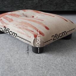 Bloody Hands Halloween Footstool Handmade Horror Decor - thumbnail 3