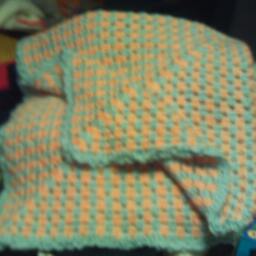 Crocheted Crib AfganGranny Style - thumbnail 2