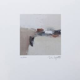 Minimalist Landscape Art Print Earthy Neutral Tones - 5x5 In - thumbnail 3