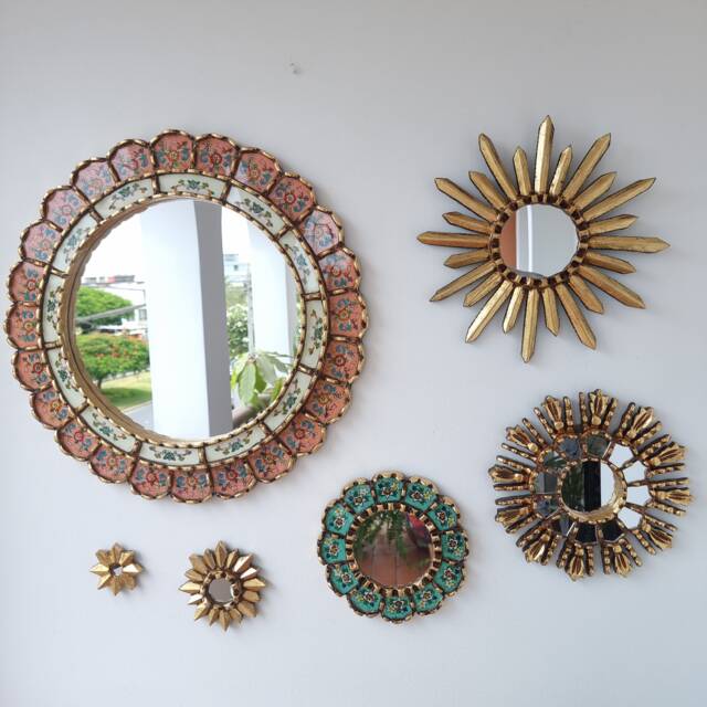 "Peruvian Mirrors ""Happiness Melon" - image 1