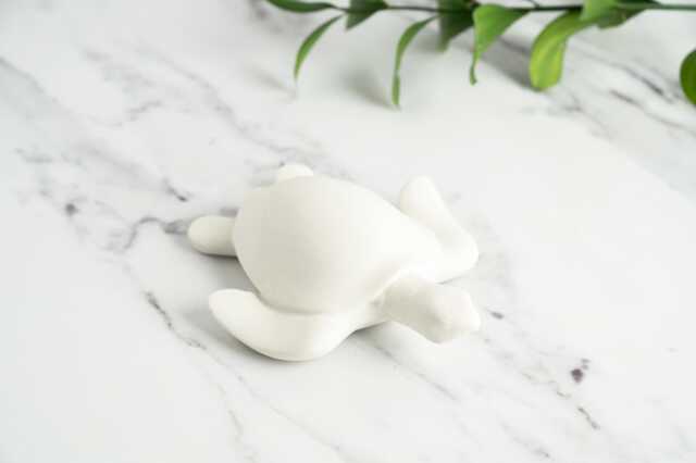 Concrete Turtle Sculpture Handmade Whimsical Home Decor - image 1