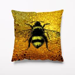 Gold Bee Garden Cushion - Waterproof Outdoor Water Resistant Cushions Pillows 18