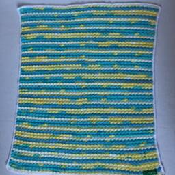 Multi-Coloured Baby Blanket - thumbnail 2