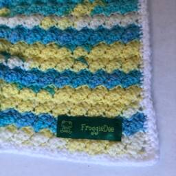 Multi-Coloured Baby Blanket - thumbnail 4