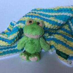 Multi-Coloured Baby Blanket - thumbnail 3