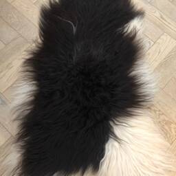 stunning Icelandic Sheepskin Rug Rare Spotted Natural Undyed Eco Certified Sheepskin, Scandinavian Home Decor, Luxury Throw, Chair Cover - thumbnail 3
