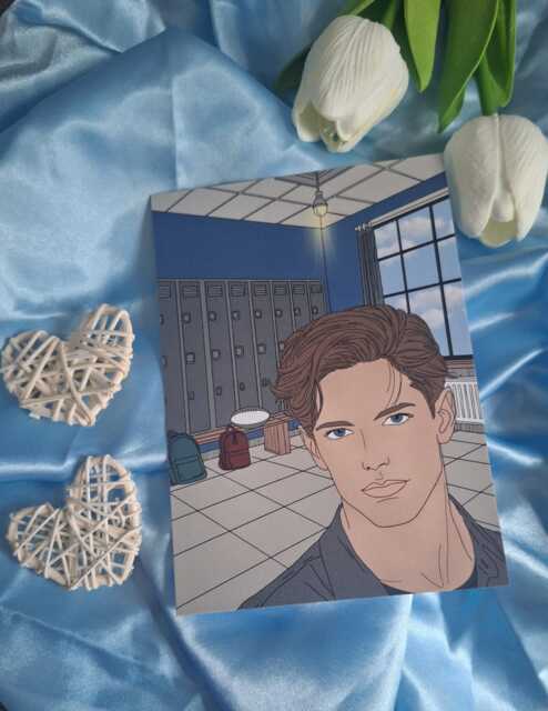 Boys Of Tommen Inspired Art Print/ Bookish Merch/ Gift/ Bot/ Romance Lover/ Johnny - image 1