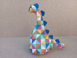 Dinosour Doorstop/Bookend - Multicoloured -Flat-Packed Doorstop For Home Filling -Fun -Monster -Kids Room -Nursery