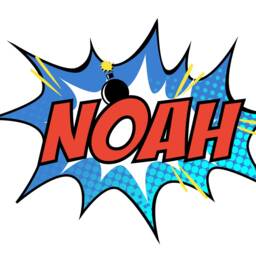 Comic Book Personalized Name Children Room Removable Repositionable Wall Stickers Decal Art Graffiti Comics Mural - thumbnail 3