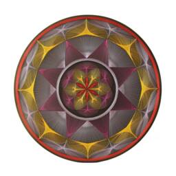 string Art Sacred Geometry Psychedelic Home Decor Wall D??cor Mandala Zen 3D New Age Spiritual Gift Meditation - thumbnail 3