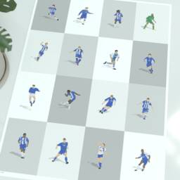 Wigan Athletic Legends Illustrated Art Print - Latics Icons Poster Gift - thumbnail 3