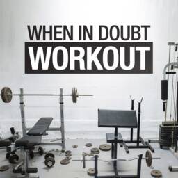 Workout, Gym Wall Decal, Art, Decor, Decals, Quotes, Stickers, Sticker - Skuwidw - thumbnail 1