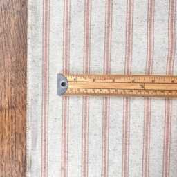 1603. Handmade Blush Stripe Linen Blend Cushion Cover, Various Sizes - thumbnail 3