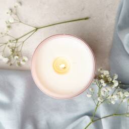 Kindness Is Contagious Pink Candle Personalised Thank You Gift - thumbnail 2