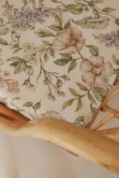 May Garden On White - Fitted Sheet